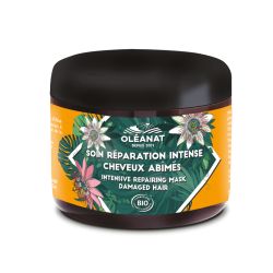 Cura dei capelli organici, riparazione intensa per capelli danneggiati - 200ml - Oléanat