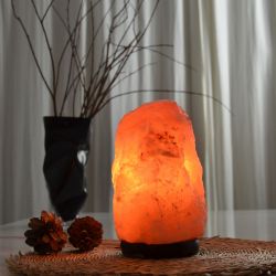 Lampe en cristal de sel de l'Himalaya, 2 à 3 kg - ZEN'Arôme