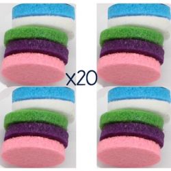 Buvards pour Bijoux d'Aromathérapie - 20pces - ZEN'Arôme