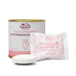Bio-Brausebadekiesel mit Eselsmilch - 5x 25g - Oléanat
