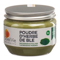 Bio-Weizengraspulver, voll mit Vitaminen und Mineralien - 70g - Soleil Vie