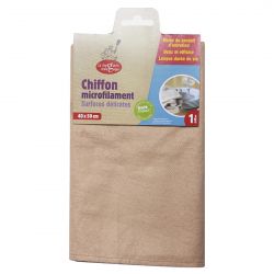Chiffon microfilament pour surfaces délicates - 40x50cm - La Droguerie écologique