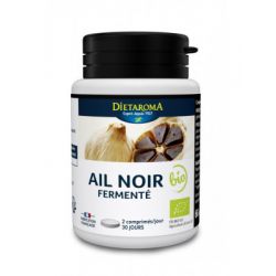 Fermentierter schwarzer Knoblauch Bio, eine Schatztruhe voller Vorteile - 60 Tabletten - Dietaroma