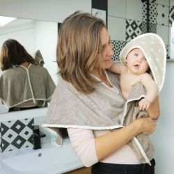 Kokon-Handtuch, ultra saugfähig, Sternenhimmel - 140x70cm - NéoBulle