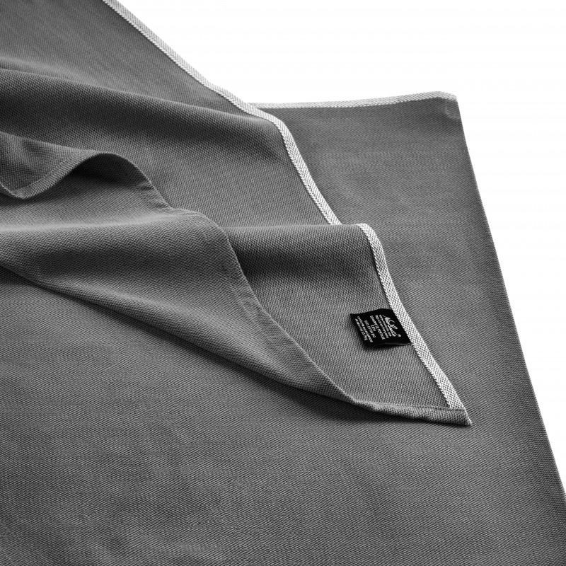 Écharpe de portage bébé en coton BIO - La Classique, unie, Anthracite, 3,60m - NéoBulle