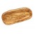 Tavola di legno d'oliva oliato con grondaia - 33x15 cm - Ah Table