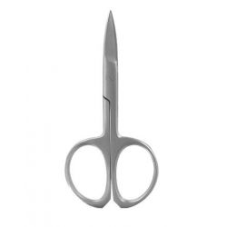 Ciseaux à cuticules, en acier recyclable brossé - 10cm - JCH Respect