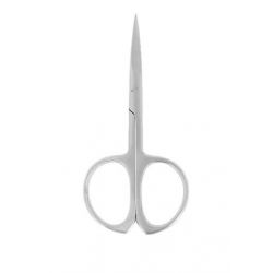 Ciseaux à ongles courbés, en acier recyclable brossé - 10cm - JCH Respect