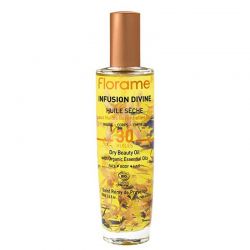 Trockenöl "Infusion Divine" mit 30 pflanzlichen und ätherischen Ölen - 100ml - Florame