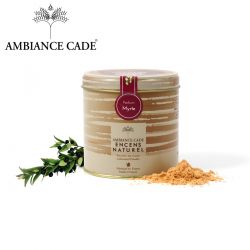 Cade Holzpulver mit Myrte (natürlicher Weihrauch) - 90gr - Ambiance Cade