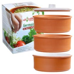 Germoir en terre cuite, pour une germination facile et naturelle  - Ah! Table!