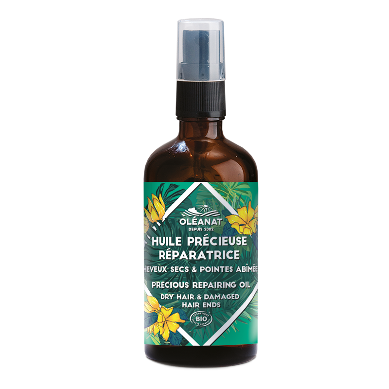 Precious Repairing Oil, trockenes Haar und beschädigte Haarspitzen - 100ml - Oléanat