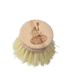 Brosse Vaisselle Recharge (sans manche) en matière 100% naturel à l'ancienne - Ecodis