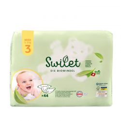 Die Biowindel - Gr. 3, Midi (5-9 kg) - 44 Stk Beutel - Swilet
