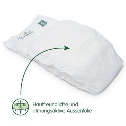Couches pour bébé BIO & 100% suisse - Taille 1, NewBorn (2 à 5kg) - 27pces - Swilet